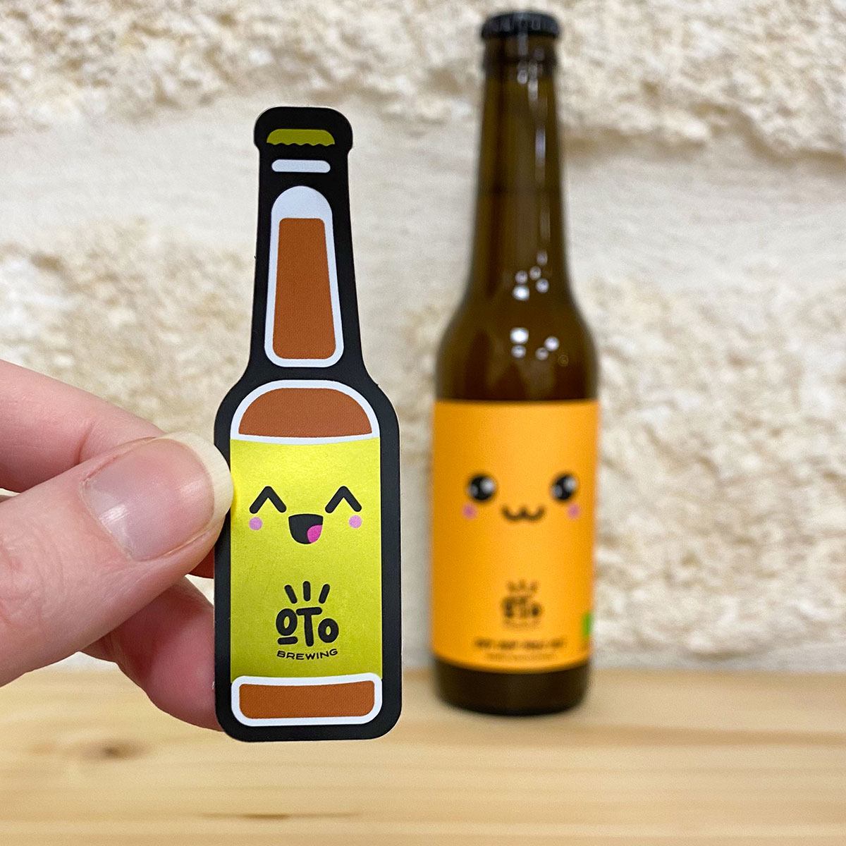Stickers bouteille