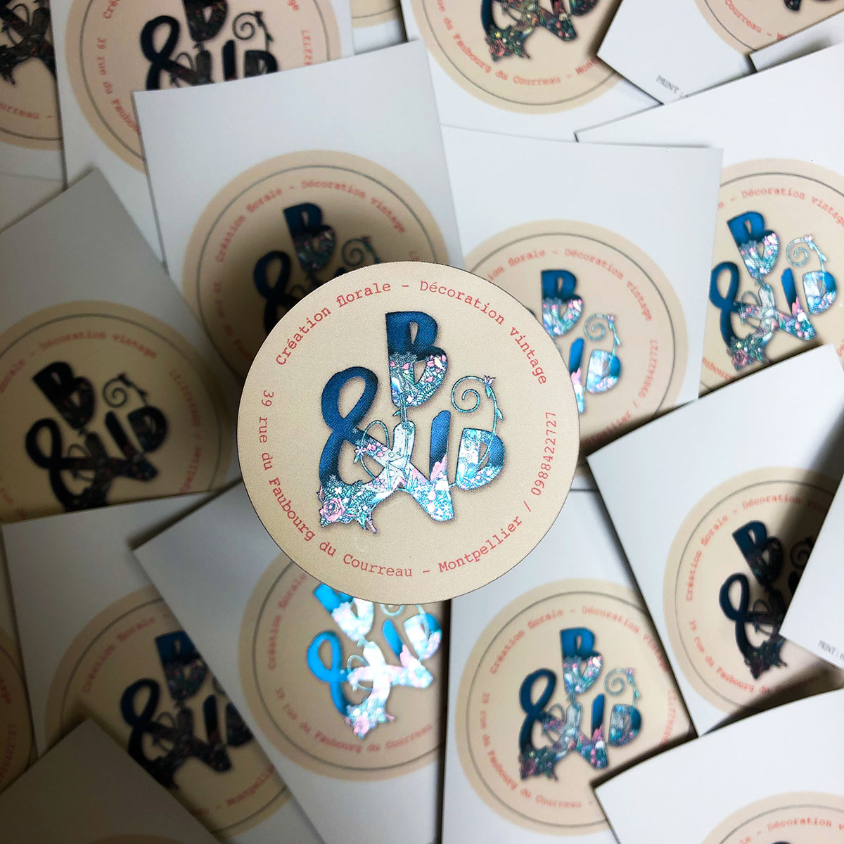 Stickers round