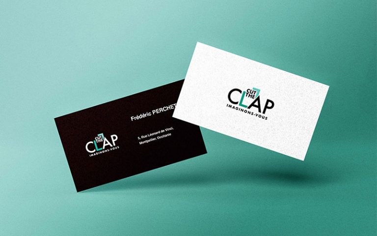 Carte de visite Cut the clap